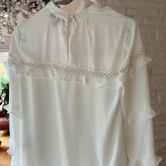 J Crew Ruffle Blouse - Picture 3 of 4